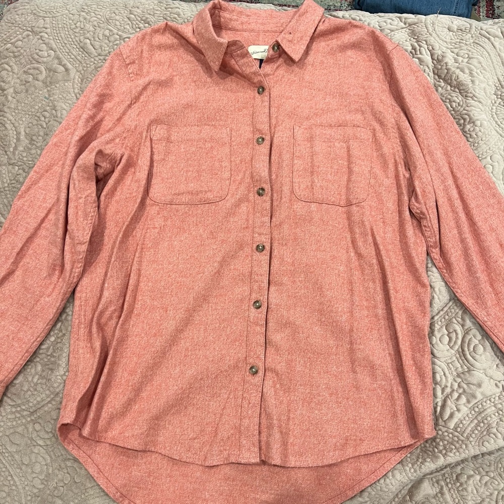 Universal Thread pink button down - Picture 2 of 5